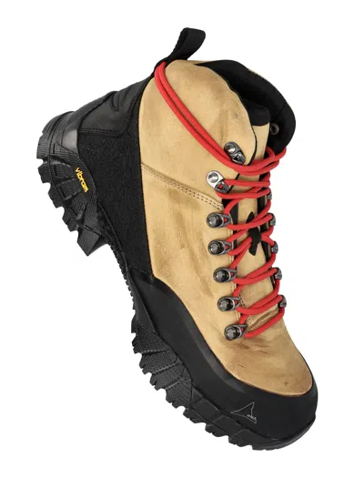 Roa Andreas Kudu Leather Hiking Boots In Brown