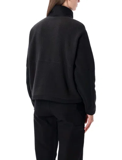 The North Face Full Zip Jacket High Collar In Black