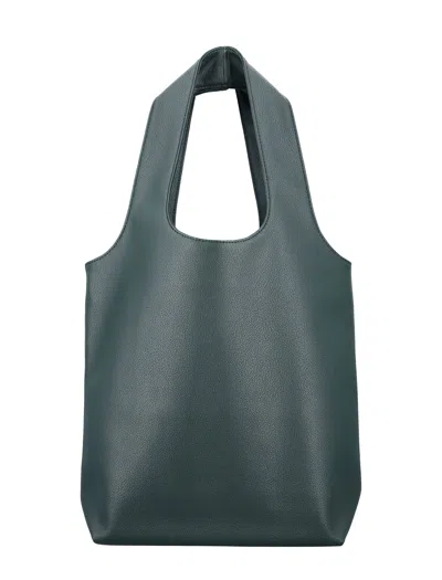 Apc A.p.c. Ninon Small Tote Bag In Green