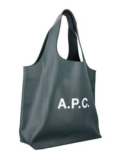 Apc A.p.c. Ninon Small Shopper Bag - Synthetic - Green In Green