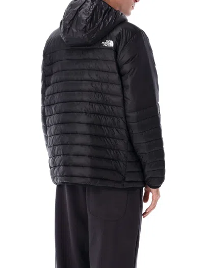 The North Face Logo-print Padded Jacket In Black