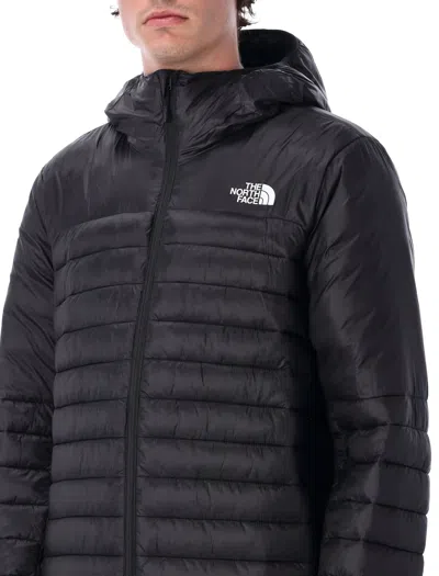 The North Face Logo-print Padded Jacket In Black