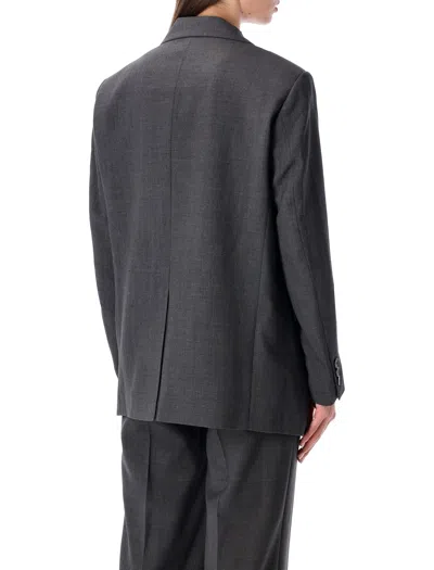 Low Classic Oversized Tailored Classic Blazer In Gray