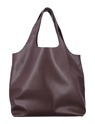 Apc A.p.c. Ninon Tote Bag In Brown