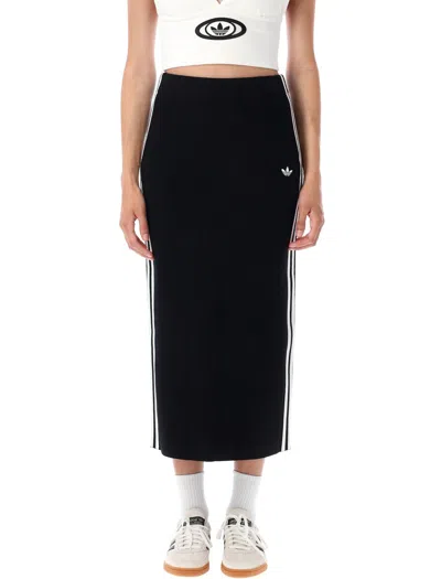 Adidas Originals Knee Length And Midi Skirts In Black