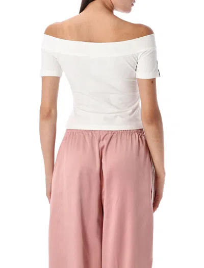 Adidas Originals Adicolor Bandeau Short Sleeve T-shirt In White