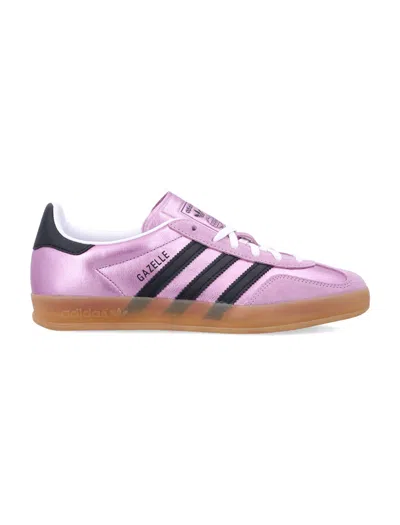 Adidas Originals Gazelle Indoor Sneakers In Pink
