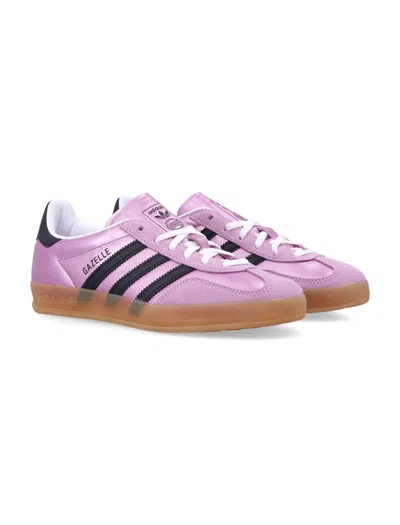 Adidas Originals Gazelle Indoor Sneakers In Pink