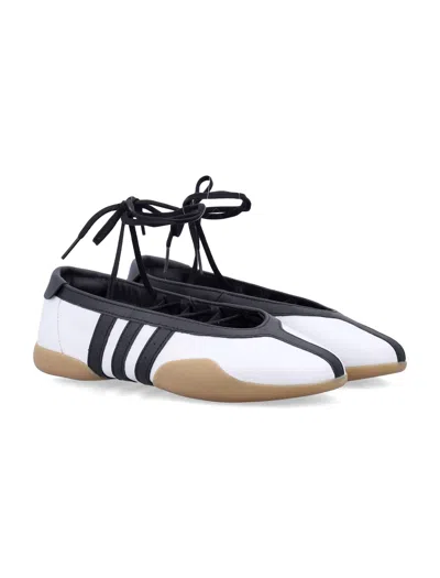Adidas Originals Womens Adidas Taekwondo Mei Leather Ballet Flats In Multi