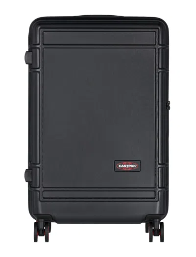 Eastpak Black Resist R Zip M Medium Hardshell Trolley In Black