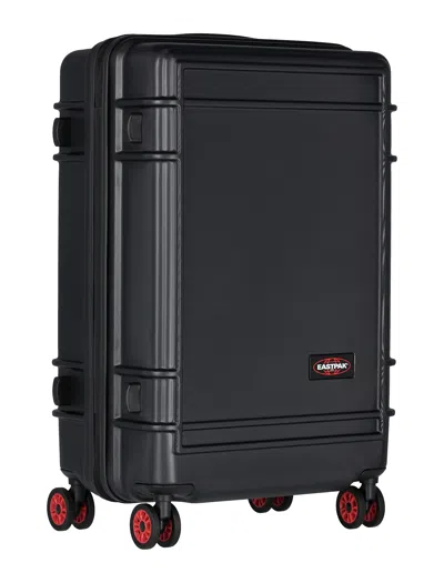 Eastpak Black Resist R Zip M Medium Hardshell Trolley In Black