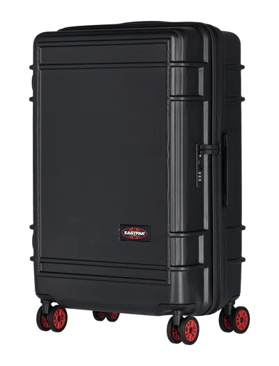 Eastpak Black Resist R Zip M Medium Hardshell Trolley In Black