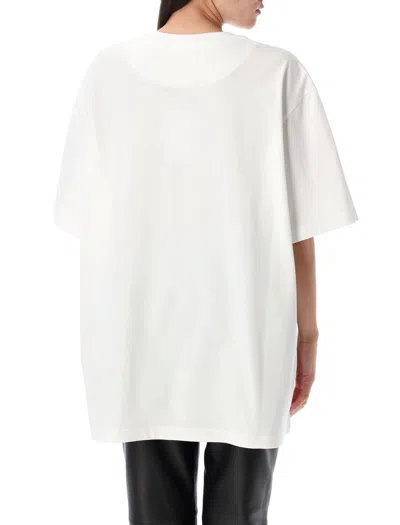 Attico Cotton T-shirt In White