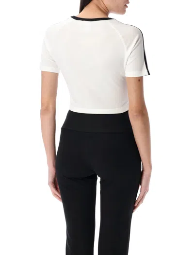 Adidas Originals Women's Originals Adicolor 3-stripes Baby T-shirt In White