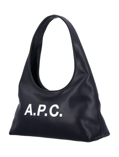 Apc Baby Ninon Shoulder Bag In Black