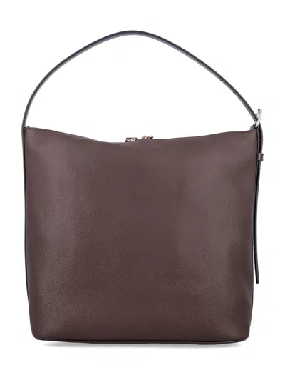 Apc Smooth Leather Shoulder Bag With Adjustable Strap