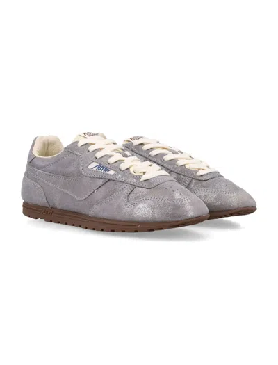 Autry Windspin Womans Sneakers In Silver