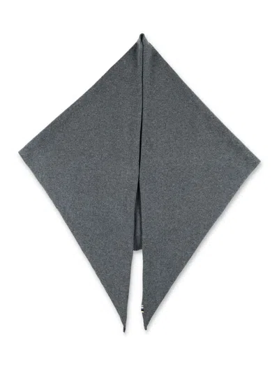 Extreme Cashmere Stitch-detail Carf In Brown