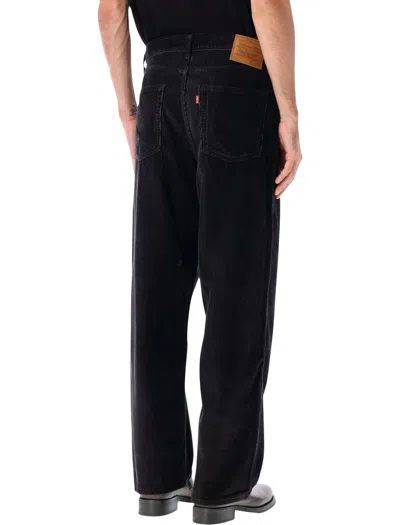 Levi's Levi S 578 Baggy Black Corduroy Pants In Black