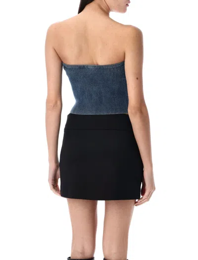 Diesel M-clarksville-c Bandeau Top In Green