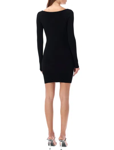 Diesel M-vera Mini Dress In Black