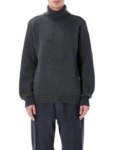Colorful Standard Recycled Merino Wool Turtleneck In Gray