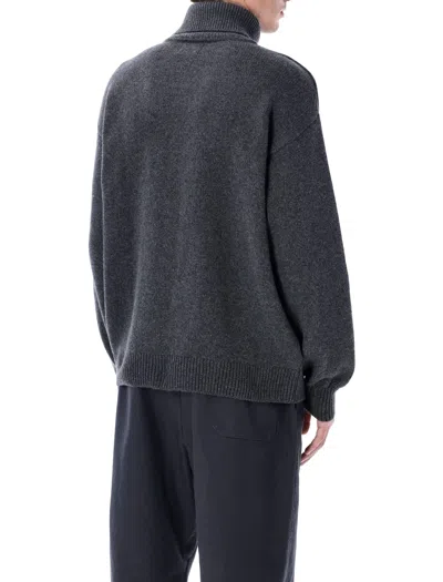 Colorful Standard Recycled Merino Wool Turtleneck In Gray