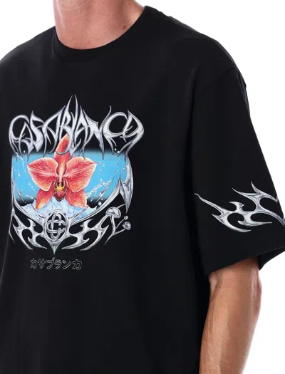 Casablanca Men's Galactic Connection T-shirt In Black