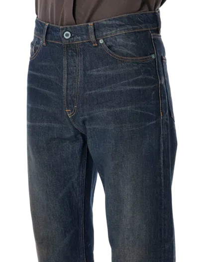 Our Legacy Unique Artisan Denim Trousers In Blue