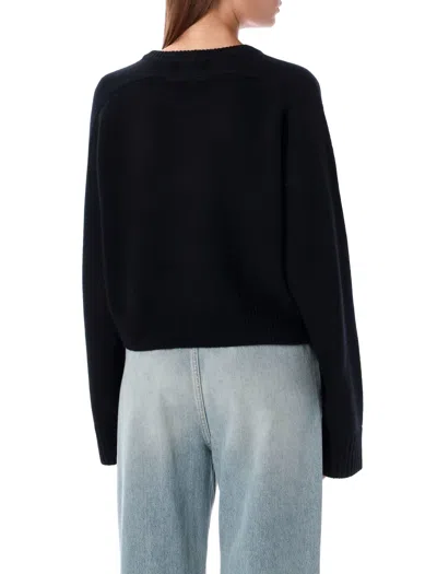 Loulou Studio Loulou Bruzzi Sweater In Black