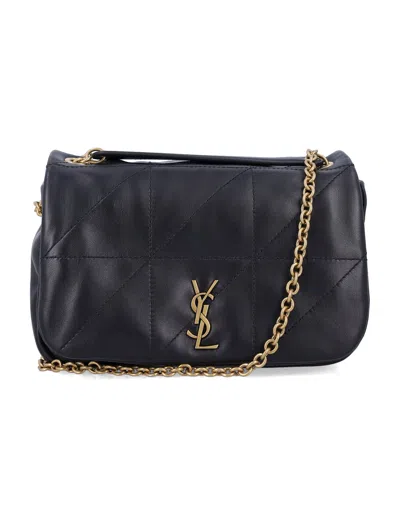 Saint Laurent Jamie 4.3 Mini In Quilted Lambskin In Brown