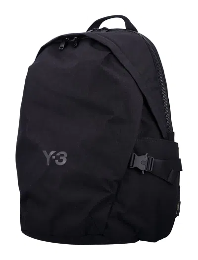 Y-3 Adjustable Straps Versatile Backpack In Black