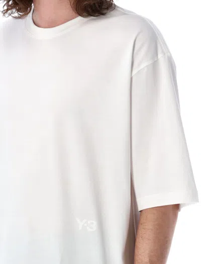 Y-3 Boxy Short Sleeves T-shirt In White
