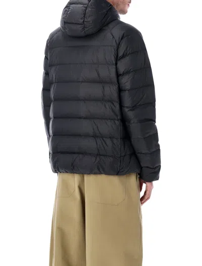 Pyrenex Arial Lightweight Hooded Down Jacket In Black