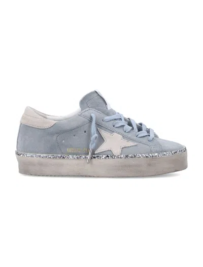 Golden Goose Hi-star Womans Sneakers In Blue