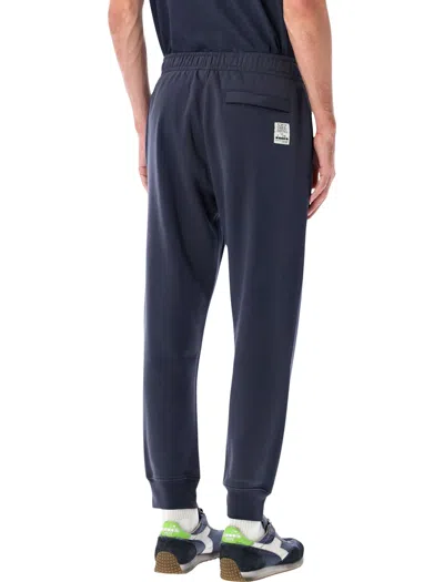 Diadora Run Valley Logo Track Pants In Blue