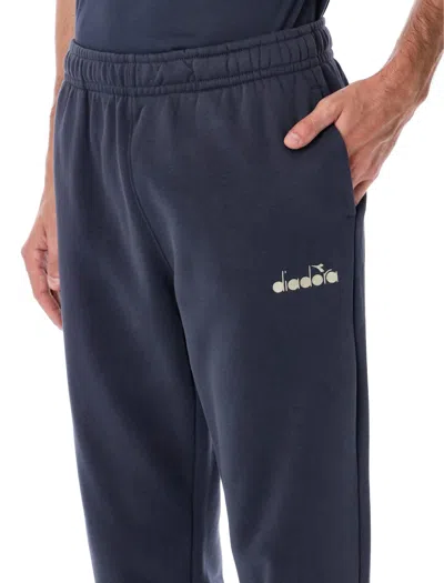 Diadora Run Valley Logo Track Pants In Blue