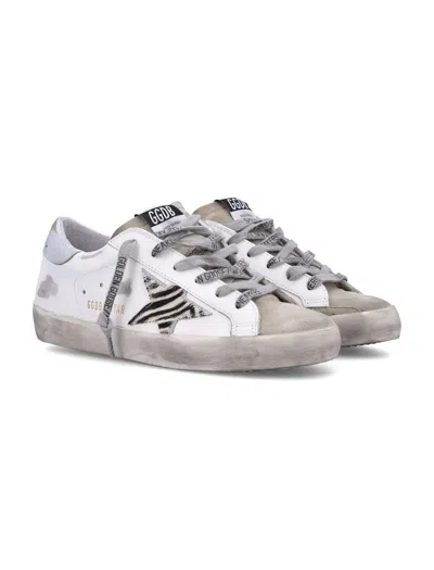Golden Goose Super-star Womans Sneakers In Multi