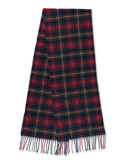 Polo Ralph Lauren Check Wool Scarf In Multi