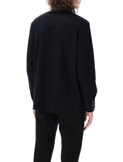 Levi's Levis Barstow Western Long Sleeved Shirt Black In Black