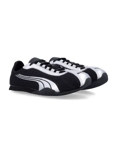 Puma H-street Og Sneakers In Black Leather And Fabric In Multi
