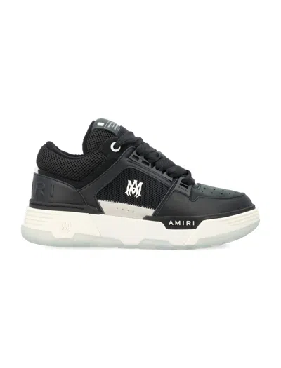 Amiri Low Top Sneakers Contrast Sole Design In Black