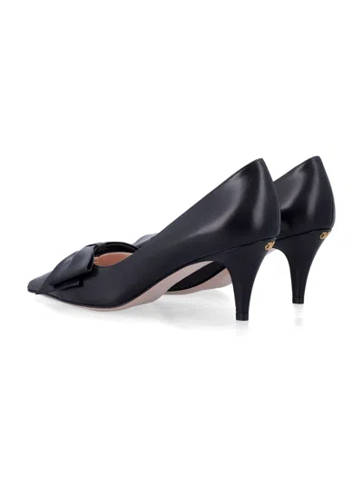 Valentino Bowwow Ponity Pump In Black
