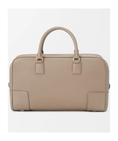 Loewe Double Zipper Shoulder Bag In Orange