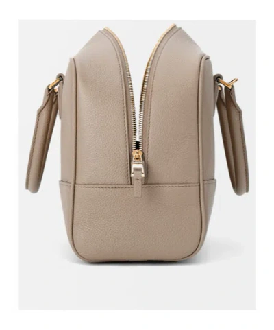 Loewe Double Zipper Shoulder Bag In Orange