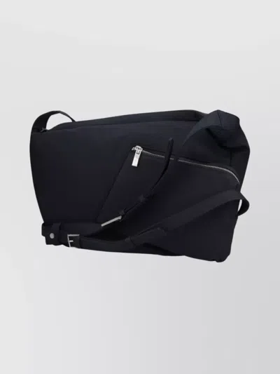 Ader Error Versatile Shoulder Bag Adjustable Strap In Black