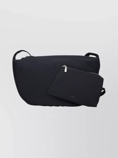 Ader Error Versatile Shoulder Bag Adjustable Strap In Black