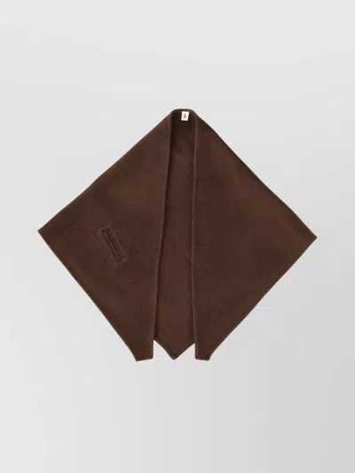 The Garment Soft Rectangular Scarf For Everyday Use In Brown