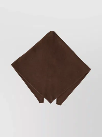 The Garment Soft Rectangular Scarf For Everyday Use In Brown