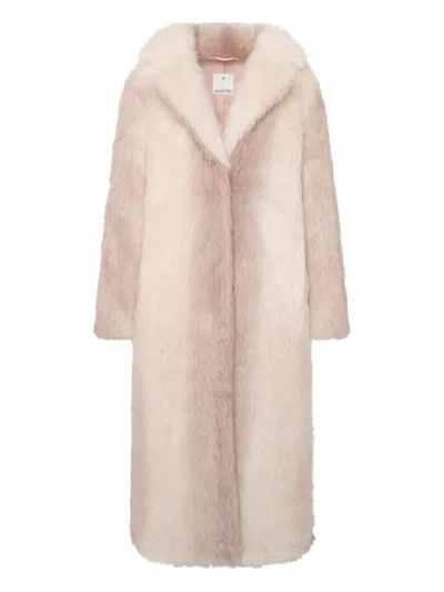 Unreal Fur Plains Coat In Neutral